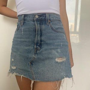 Levi's denim skirt